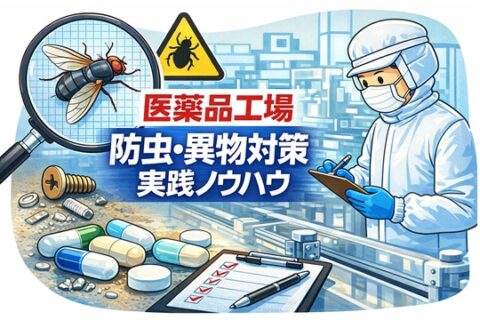 医薬品製造現場の防虫・異物対策 実践セミナー